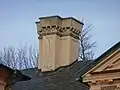 Zierschornstein auf Schloss Favorite bei Rastatt