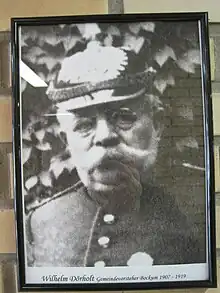 Wilhelm Dörholt, Gemeindevorsteher Bockum 1907–1919