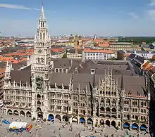 Neues Rathaus in München, 1867–1906