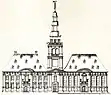 Rathaus und Sebastiankirche