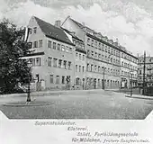Die Bebauung der Nordseite um 1900
