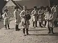 Jugend in Javorník in Mänteln