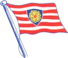 Flagge RC Allemannia v. 1866