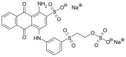 Struktur von Reactive Blue 19