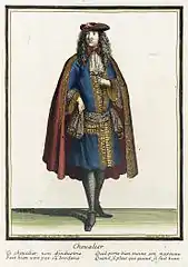 Ein Chevalier, Nicolas Bonnart (1637-1717), ca. 1675-1685
