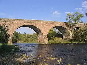 Redbridge Viaduct zwischen Tweedbank und Galashiels
