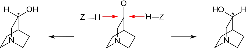 Reduktion von 3-Chinuclidinon zu den enantiomeren 3-Chinuclidinolen