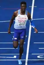 Reece Prescod kam auf den siebten Platz