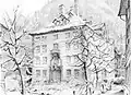 Regierungsgebäude "Graues Haus" in Chur, 1979