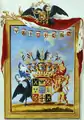 Wappen im Grafendiplom (1787)