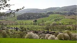 Das Dorf Unter-Gersprenz bei Reichelsheim