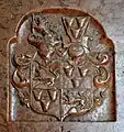 Wappen der Grafen Aham (Familiengruft in der Stiftskirche Reichersberg)