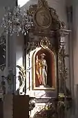 Guter Hirte am südlichen Seitenaltar