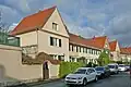 Gartenstadt Hellerau: Reihenhausgruppe (Einzeldenkmal zu ID-Nr. 09210046)
(Einzeldenkmal zu ID-Nr. 09210046)