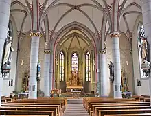 Reisbach, St. Marien, Inneres