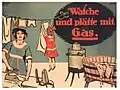 Die Einbußen durch das Erstarken des elektrischen Lichts konnten durch einige neue Haushaltsmittel für die Gasanlagen ausgeglichen werden.