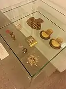 Relikte des Novemberaufstand, ausgestellt im Nationalmuseum von Litauen in Vilnius
