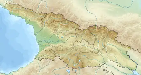 Lokalisierung von Tiflis in Georgien
