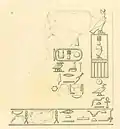 Relief Djedkares aus dem Wadi Maghara