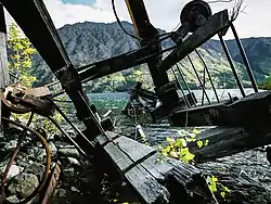 Überreste der Mountain Hero Tramway