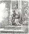 Rembrandt: Die Rückkehr des verlorenen Sohns, 1636.