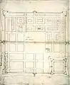 Erster Entwurf („Baublockplan“)