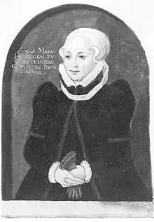 Herzogin Anna Maria von Württemberg