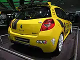 Heckansicht des Clio Sport