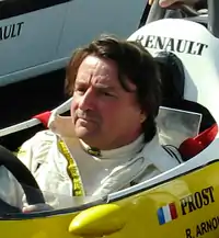 Drei Podiumsplätze in seiner Debütsaison: René Arnoux