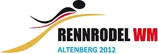 Logo der Rennrodel-Weltmeisterschaften 2012