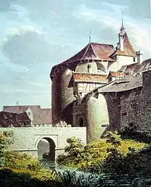 Die Bastion beim Rennwegtor ca. 1800