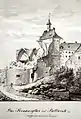 Während des Abbruchs 1865