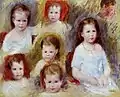 Pierre-Auguste Renoir:Porträts von Marie Sophie Chocquet, 1876