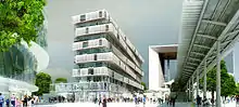 Wohnkomplex in La Defense Nanterre