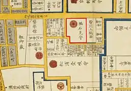 Iida-Hori-Residenz in Edo