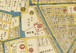 Suzaka-Hori-Residenz in Edo