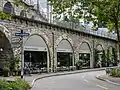 Restaurant Markthalle in Viaduktbögen