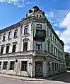 Unrestauriertes Gebäude