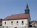 Südostseite der Kirche