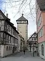 Ansicht vom Stadtinneren