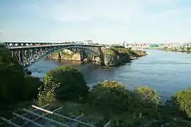 Weitere 15 Minuten später fließt der Saint John River bereits wieder meerwärts.