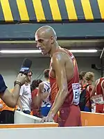 Reyes Estévez, zweifacher WM-Dritter (1997/1999), 1998 Europameister und 2002 Vizeeuropameister, wurde Elfter