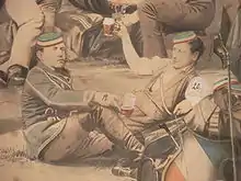 Ludwig Mond (rechts)