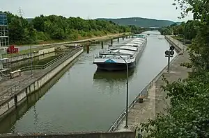 Blick von der Schleuse (2010)
