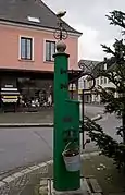 Pumpe der Pumpen-Nachbarschaft „Fischmarkt“ am Entenmarkt