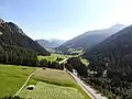 Blick talabwärts Richtung Splügen