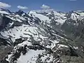 Blick zum Rheinwaldhorn.