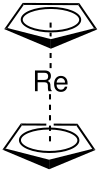 Strukturformel von Rhenocen
