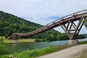 Holzbrücke bei Essing
