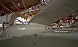 Nachbau des Rhönadlers im Deutschen Segelflugmuseum